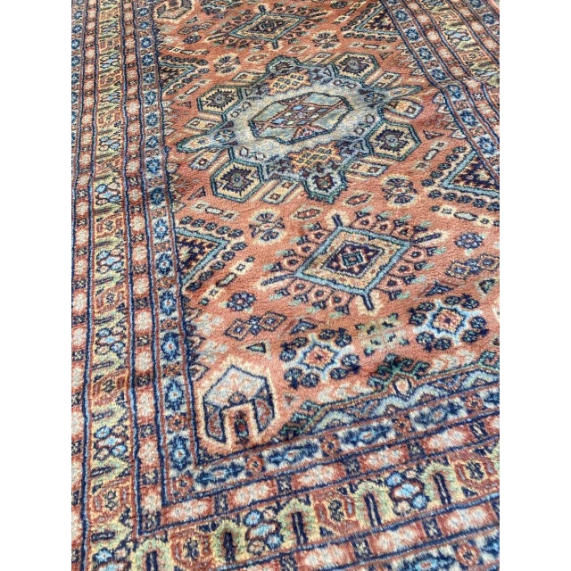 Vintage Pakistani Rug For Sale - Image 6 of 13