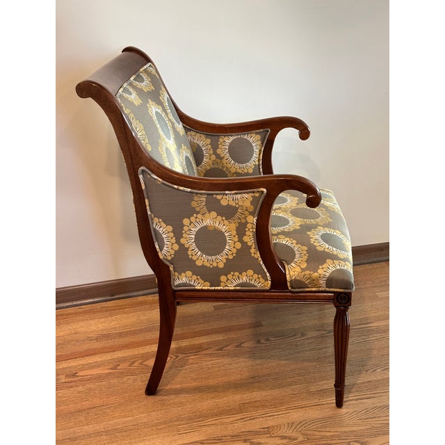 Greige Pair of Accent Chairs by Southwood For Sale - Image 8 of 12