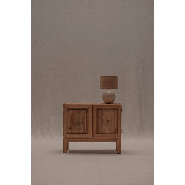 Brutalist Two-Door Sideboard, 1970s For Sale - Image 10 of 12