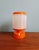 Vintage Table Lamp in Orange and Transparent Plastic, 1960s For Sale - Image 10 of 10