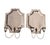 Bring timeless French provincial warmth and rustic elegance into your home with this exquisite pair of vintage distressed...