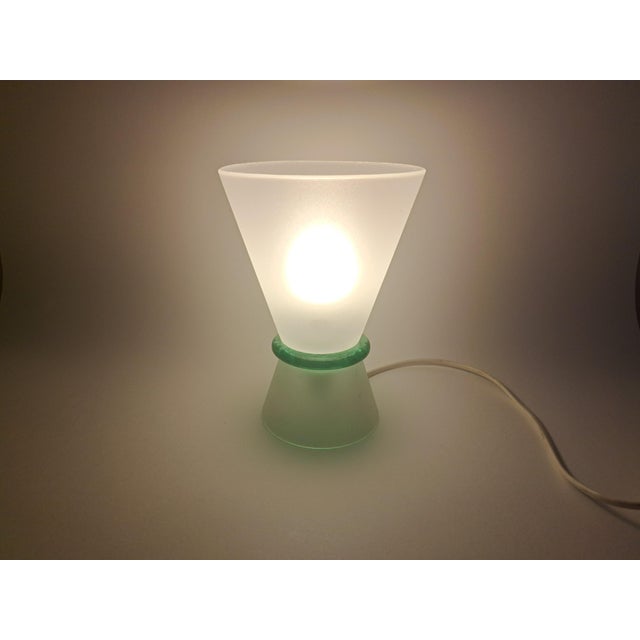 Murano Glass Table Lamp from Effetre Glassworks, 1980s For Sale - Image 4 of 9
