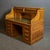 Wood Edwardian Roll Top Desk by Maples of London and Paris, 1890s For Sale - Image 7 of 17