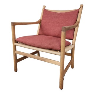 Danish CH44 Easy Chair in Oak by Hans Wegner for Carl Hansen & Søn, 2000s For Sale