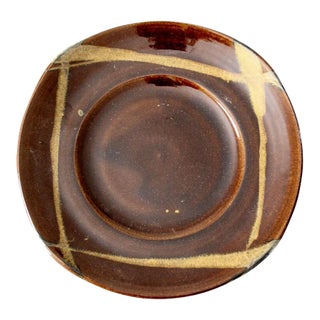 Vintage Studio Pottery Plate For Sale