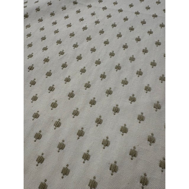 Schumacher Schumacher's Barlow Natural Woven Fabric For Sale - Image 4 of 5