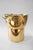 Brass polished and stove enameled Wide 25cm with handles