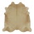Rug & Kilim’s Contemporary Cowhide Rug in Soft Beige & Brown Tones For Sale