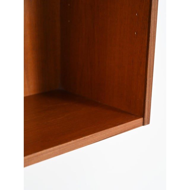 Scandinavian Teak Wall Shelf, 1950s For Sale - Image 3 of 8