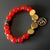 Bronze Carnelian Yoga Bracelet For Sale - Image 8 of 9