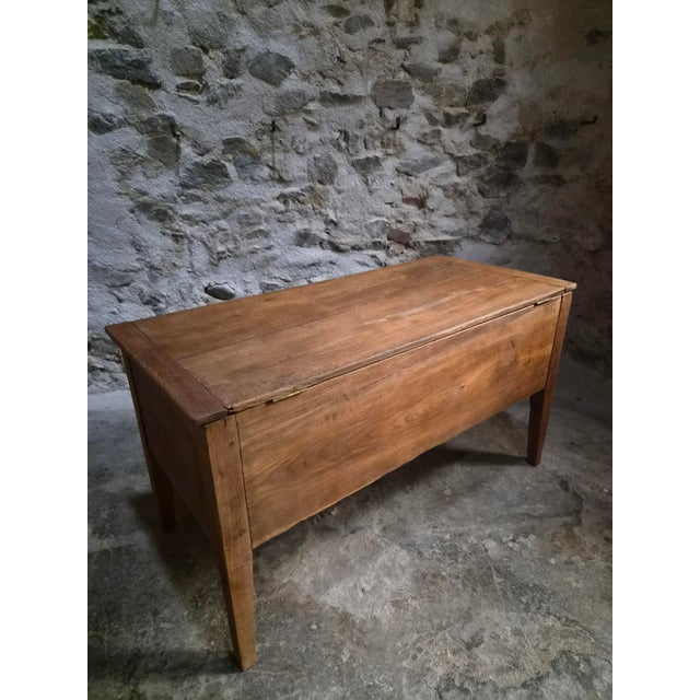 Antique 19th Century French Oak Flour Chest For Sale - Image 9 of 18