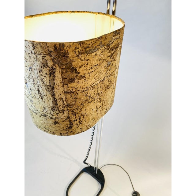 Floor Lamp in Cork and Chrome from Staff, 1970s For Sale - Image 14 of 18
