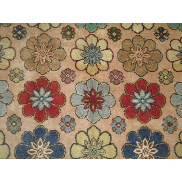 Vintage Turkish Deco Rug For Sale - Image 12 of 18