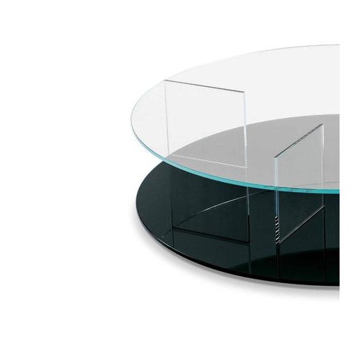Glass Mex Low Table by Piero Lissoni for Cassina For Sale - Image 7 of 11