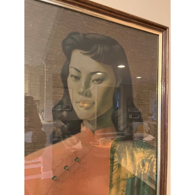 Rare and very collectible! An iconic and recognized work by Vladimir Tretchikoff. Artist is famous for highly stylized...
