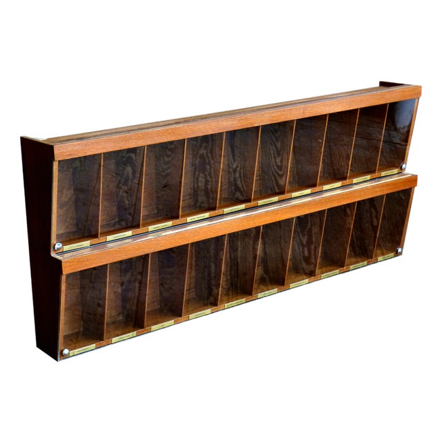Mid-Century Modern Storage Shelves in Teak, 1960s, Set of 2 For Sale