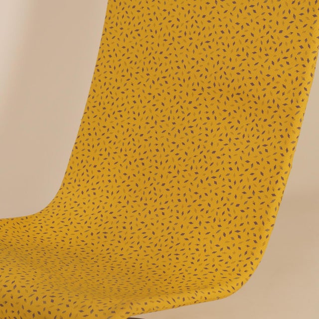 Yellow 123 Chair by Verner Panton for Fritz Hansen, 1970s For Sale - Image 6 of 11