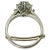Metal 1972 Tiffany & Co Platinum Sapphire and Diamond Cluster Ring For Sale - Image 7 of 14