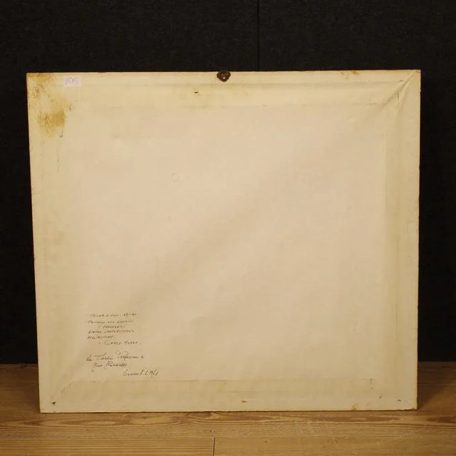 Italian Artist, Landscape, 1950, Oil on Board, Framed For Sale - Image 9 of 13