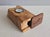 A striking handcrafted desk clock by renowned American master woodworker and author Michael Elkan. Sculpted from a solid...