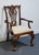 Century Furniture Century Furniture Solid Mahogany Traditional Chippendale Style Ball & Claw Dining Arm Chair 400-582 For Sale - Image 4 of 10