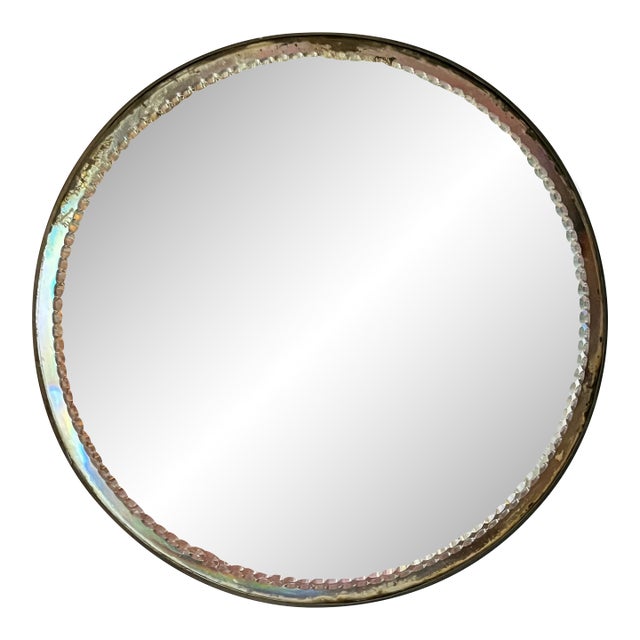 Piero Fornasetti Style Optical Mirror For Sale