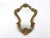 Vintage Rococo Baroque Style Gilt Metal Wall Mirror With Ornate Frame For Sale - Image 17 of 17