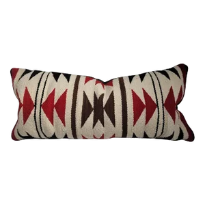 Navajo Indian Weaving Bolster Pillow