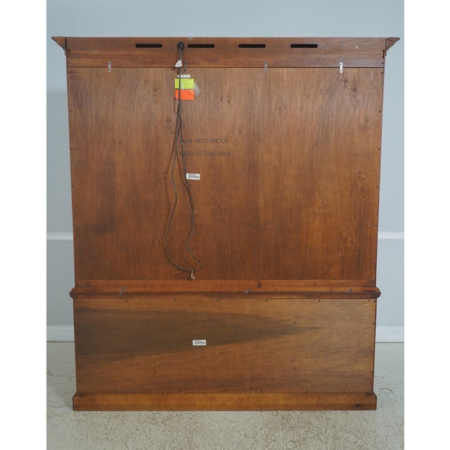 Lexington Bob Timberlake Cherry Four-Door Bookcase Breakfront For Sale - Image 15 of 18