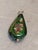 Green Teardrop Cloisonne Pendant For Sale - Image 4 of 4