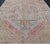 Turkish Oushak Vintage Carpet in Light Orange, Light Blue and Multi Colors 2'8"x3'9" For Sale In Atlanta - Image 6 of 10