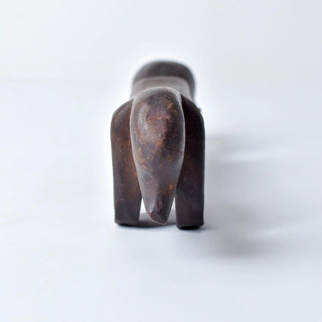 Brown Early 20th Century Kuba Divination Wooden Figure For Sale - Image 8 of 14
