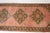 Textile Authentic Hand-Knotted Runner, Faded Pink Vintage Rug, For Sale - Image 7 of 10