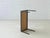 Vintage Minimalist Table in Wood Veneer with Steel Frame, 1980s For Sale - Image 10 of 16