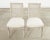 Mid 20th Century Swedish Gustavian Style Painted Cane Dining Chairs - Set of Six For Sale - Image 5 of 12