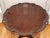 Antique Chippendale Round Table With Fold-Down Top For Sale - Image 4 of 13