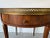 Vintage Baker Furniture Louis XVI-Style Bouillotte Side Table With Brass Gallery and Single Drawer For Sale - Image 10 of 12