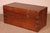 19th Century Camphor Wood Marine Chest with Double Locks For Sale - Image 11 of 15