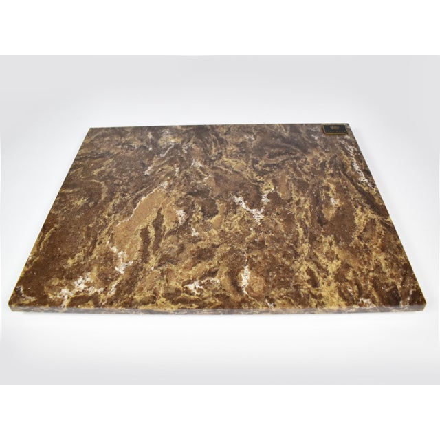 Vintage Natural Solid Quartz Stone Cambria Cheese Cutting Board Chairish