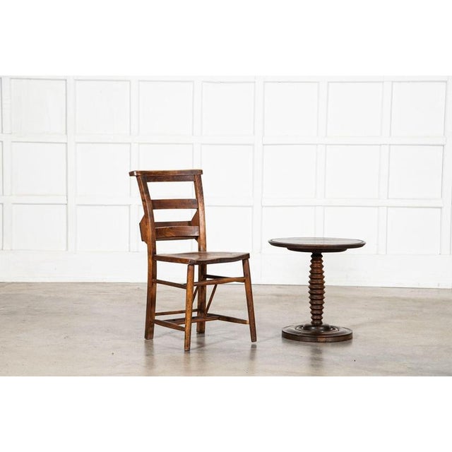 Late 19th Century Antique French Bobbin Fruitwood Table, 1880 For Sale - Image 5 of 10