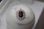 Vintage Taxco Mexico Sterling Silver Black Onyx Flower Pendant For Sale - Image 11 of 12