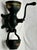 Rare Large Size Antique Enterprise #350 American Cast Iron Wall Mount Hand Crank Coffee Grinder For Sale In Boston - Image 6 of 18