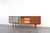 Mid-Century Modern Op-Art Hand-Painted Teak Sideboard, 1960s For Sale - Image 10 of 17