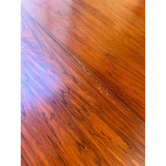 Mid 20th Century Rosewood Rectangular Dining Table by George Nelson for Herman Miller 2 Leaves For Sale - Image 11 of 12
