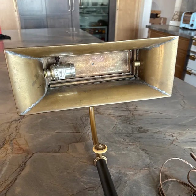 Vintage Chapman Brass Desk Lamp For Sale - Image 16 of 17