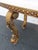 French Antique Gold Finish Oval Marble Top Coffee Table 6640 For Sale - Image 11 of 18