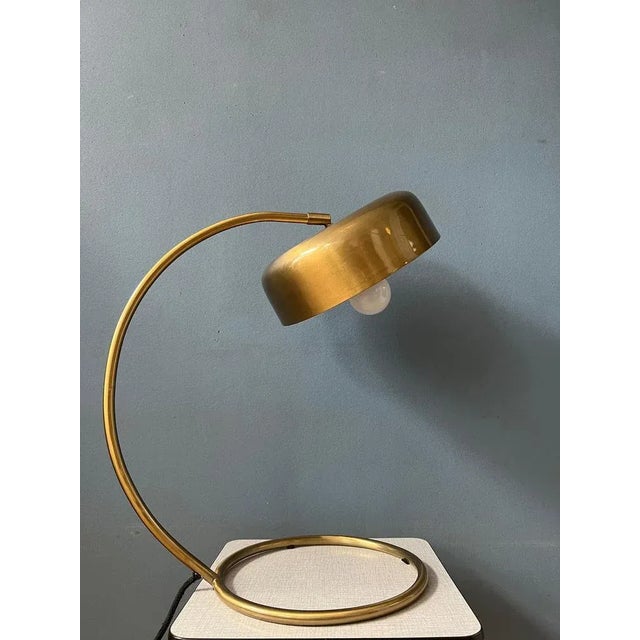 Mid-Century Brass Desk Lamp, 1970s For Sale - Image 11 of 11