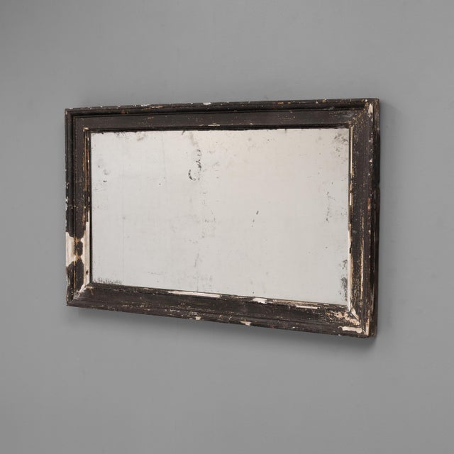 Black Pine Framed Mirror, 1890 For Sale - Image 8 of 8