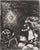 Modern Marc Chagall, The Drunkard and His Wife, Original Engraving For Sale - Image 3 of 5