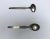 Silver Mid-Century Modern Stainless Steel Baby / Infant Feeding Spoons - Set of Two For Sale - Image 8 of 13